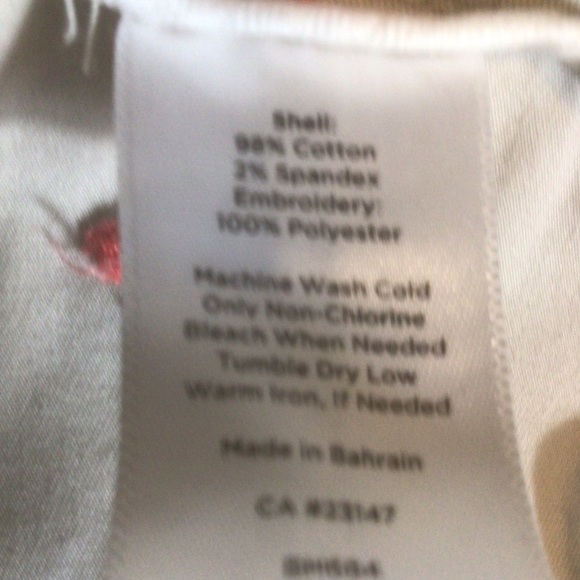 Talbots Signature Fit Flamingo Chinos - Picture 8 of 10